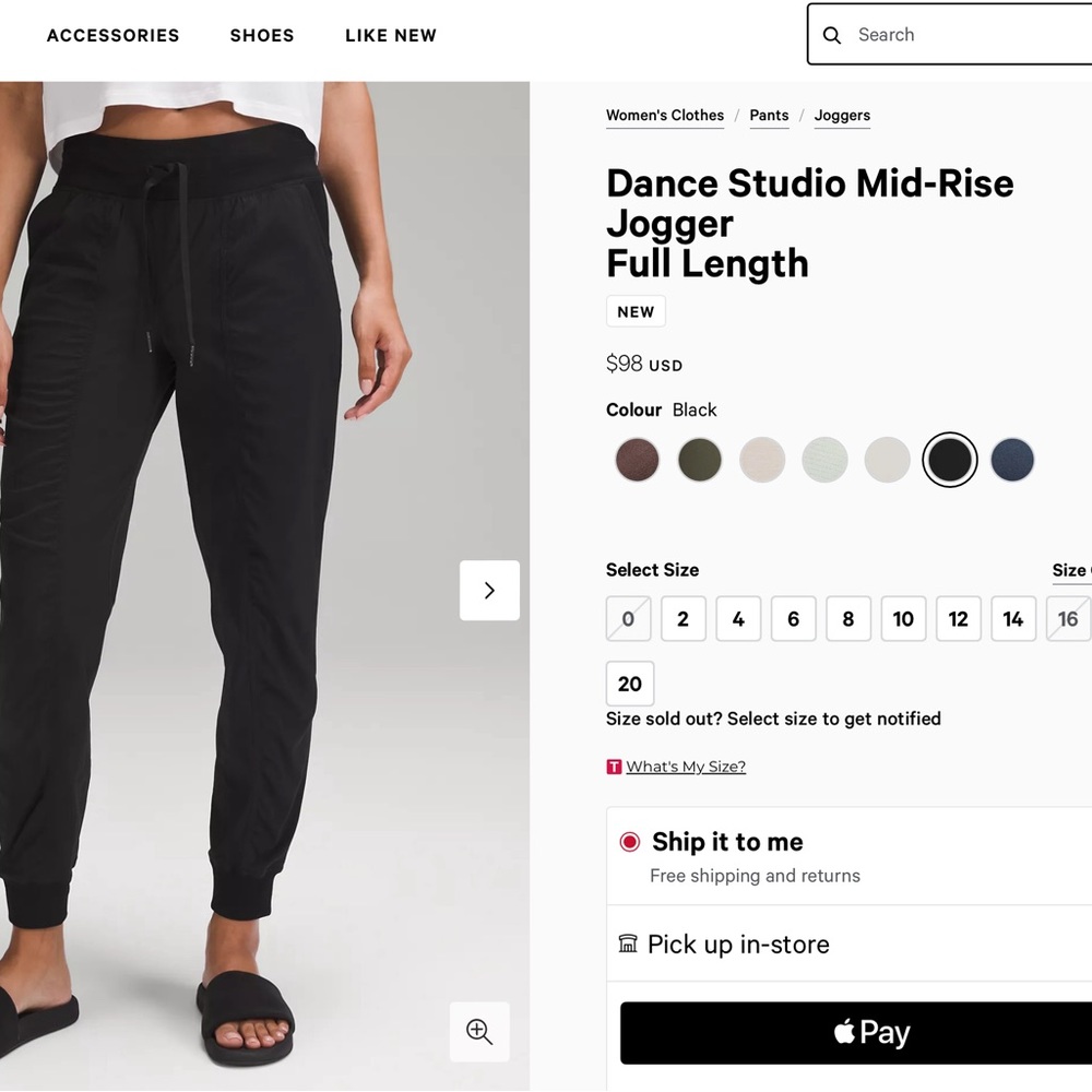 Lulu Lemon Women’s Joggers